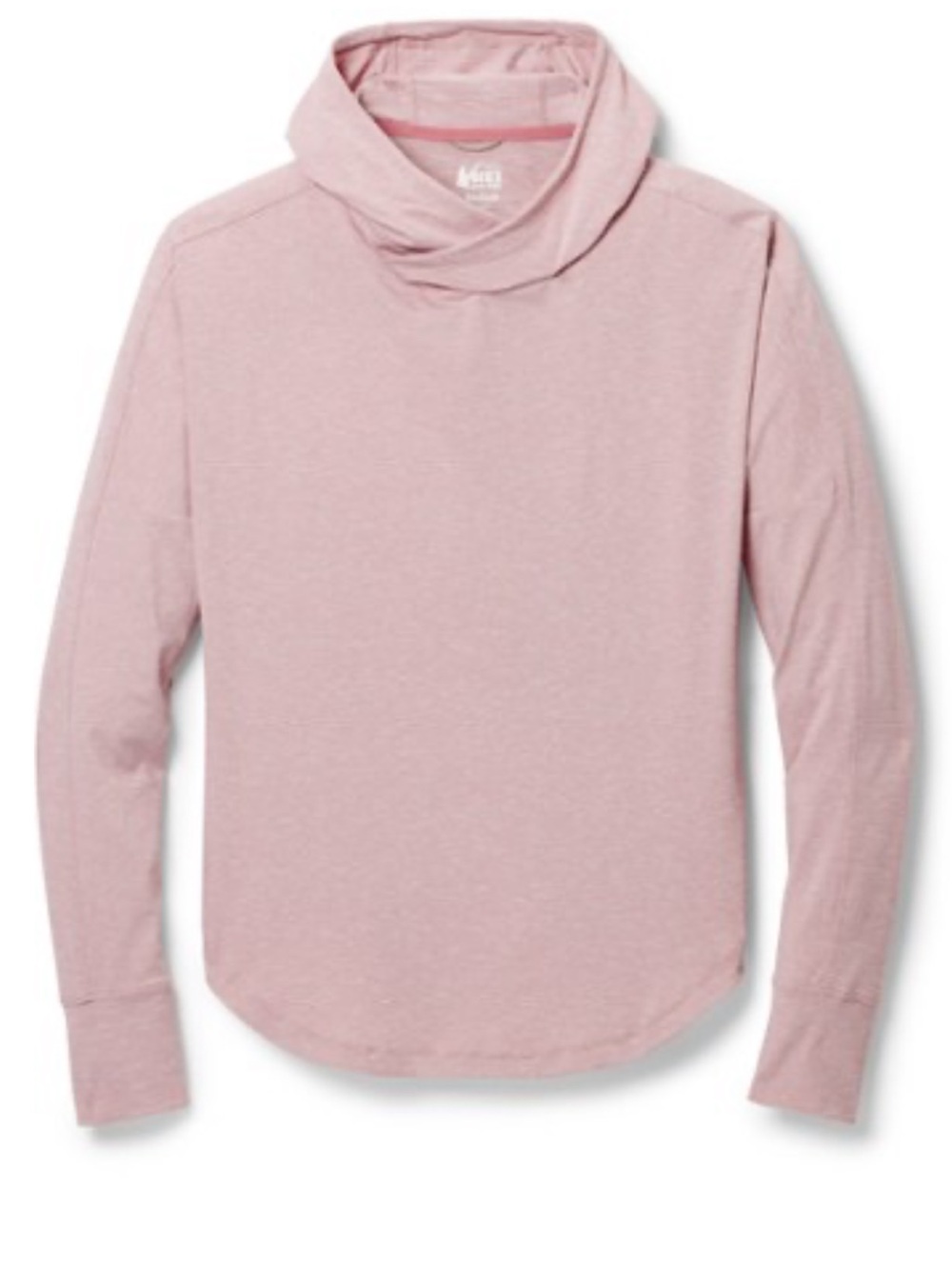 REI Co-op Women's Hooded Top in Mauve Heather